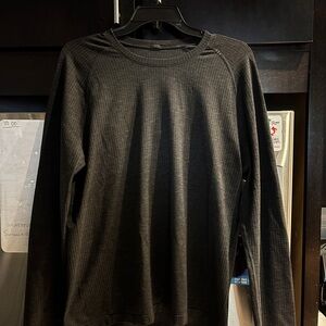 Men's Lululemon Black Long Sleeve Shirt